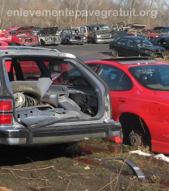 enlèvement épave gratuit Levallois-Perret